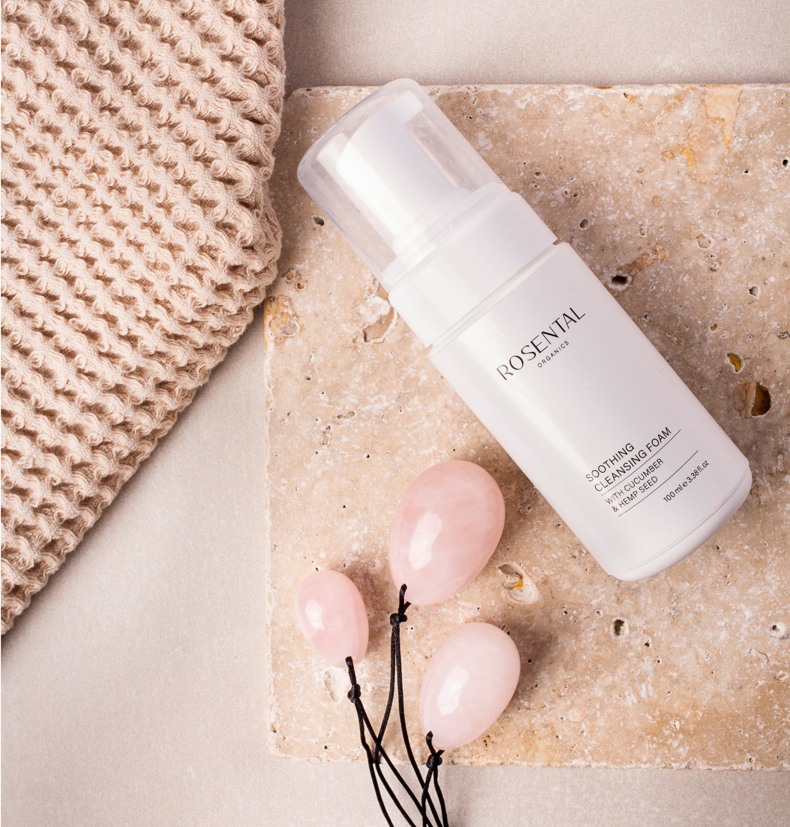 Yoni Egg 3er & Cleanse Set | Set of 3 natural tools