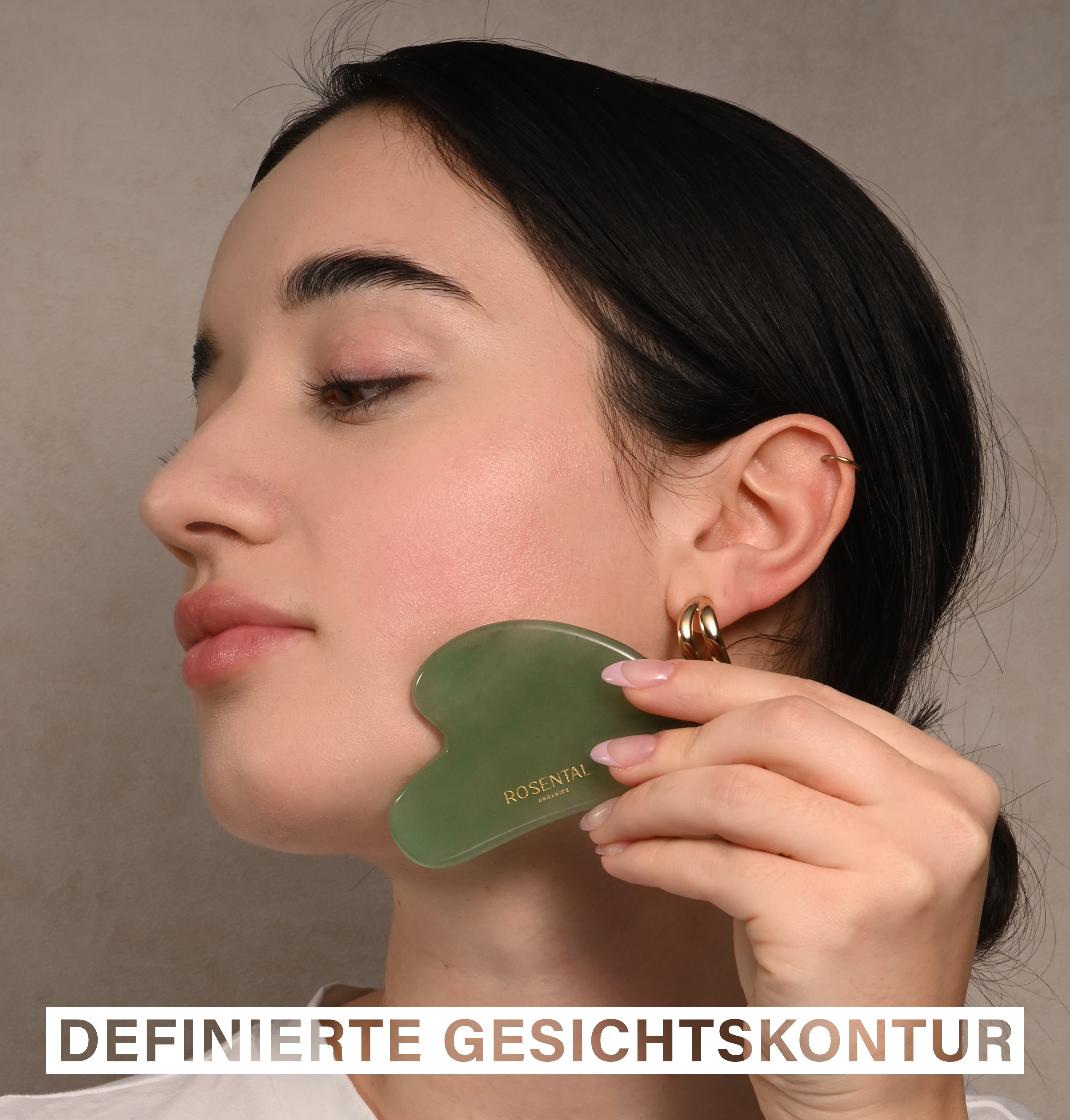 Aventurine Gua Sha | Natural Beauty Tool