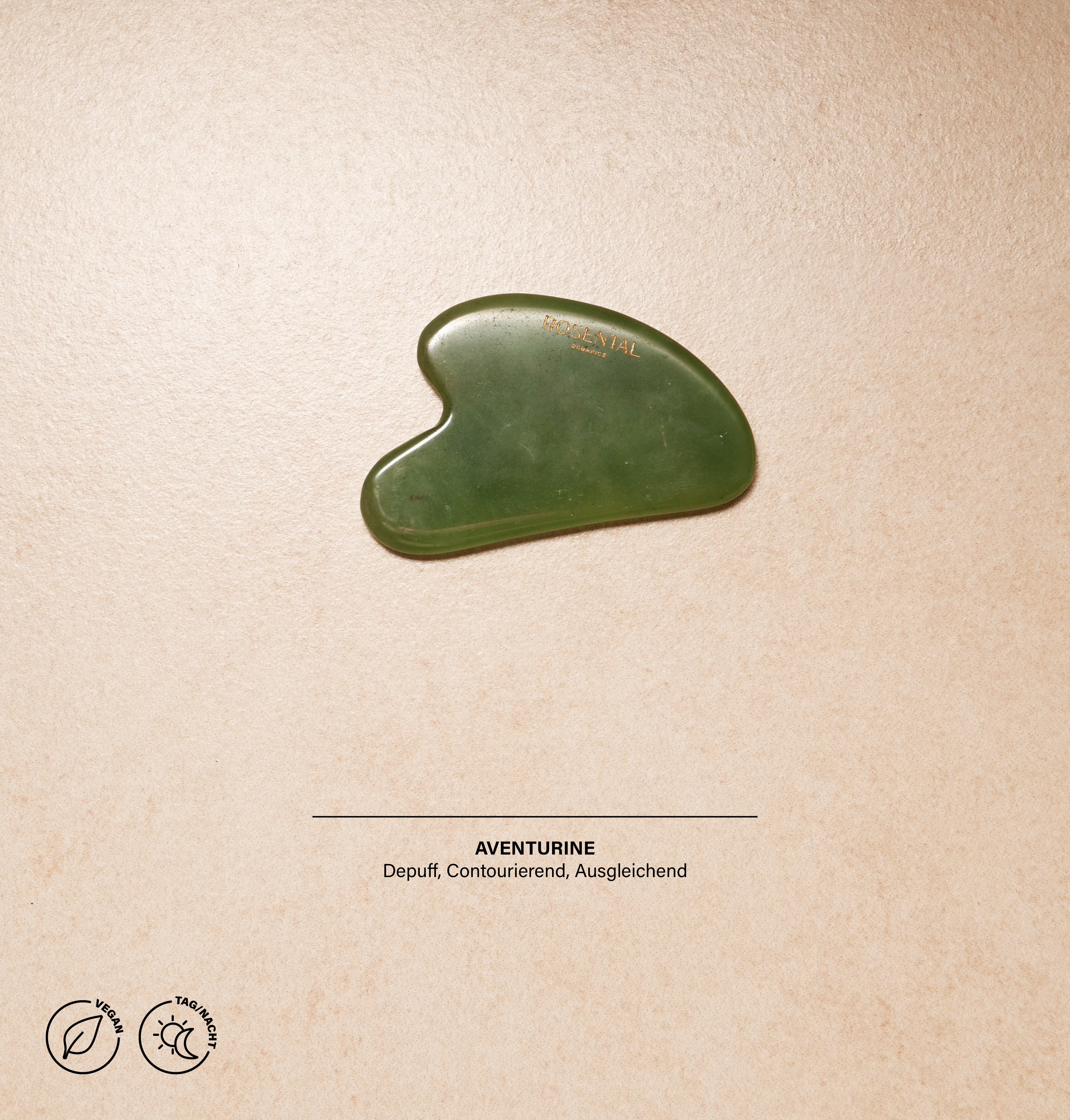 Aventurine Gua Sha | Natural Beauty Tool