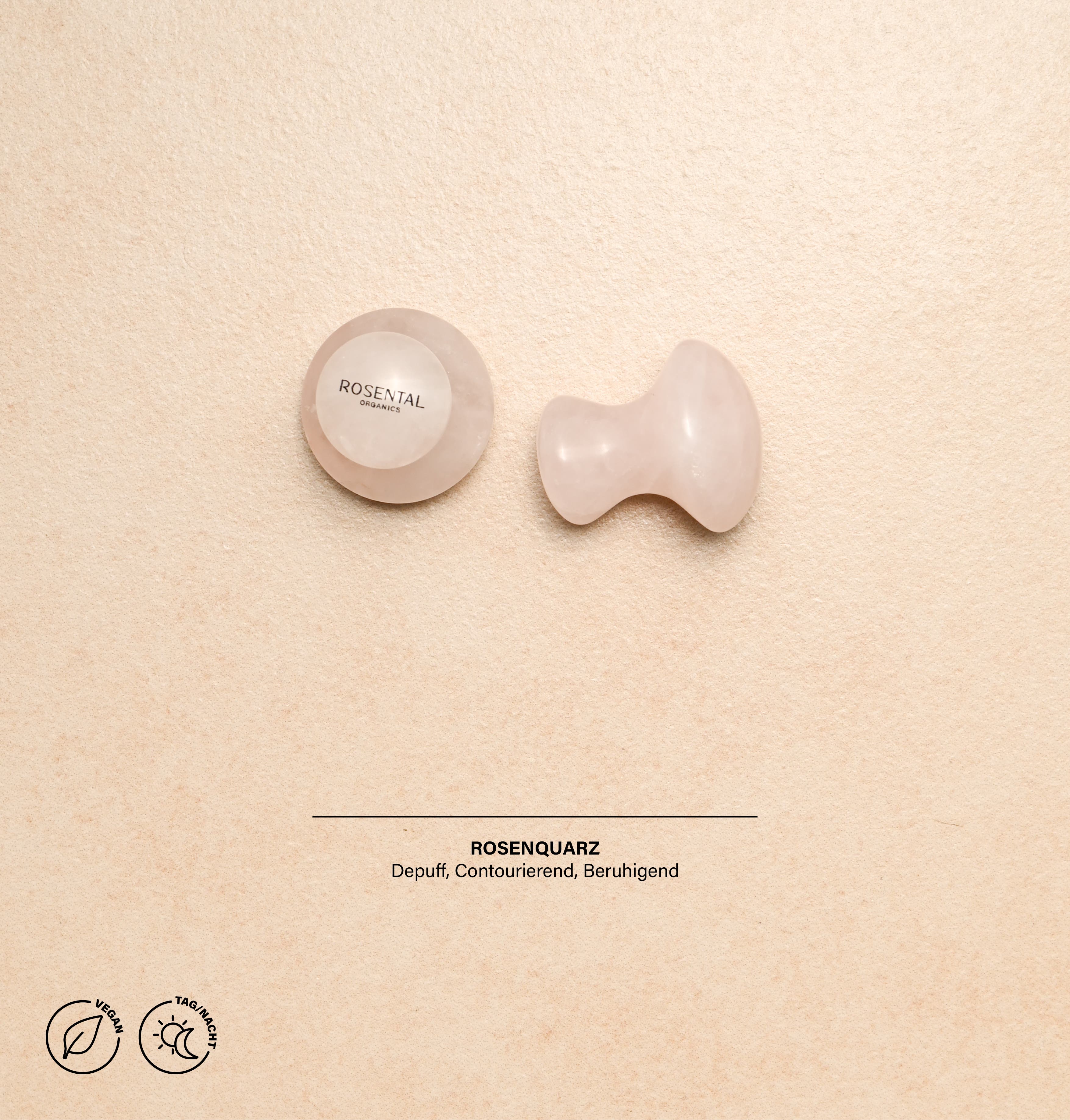 Eye Flowies Rose Quartz | Natural lifting tool