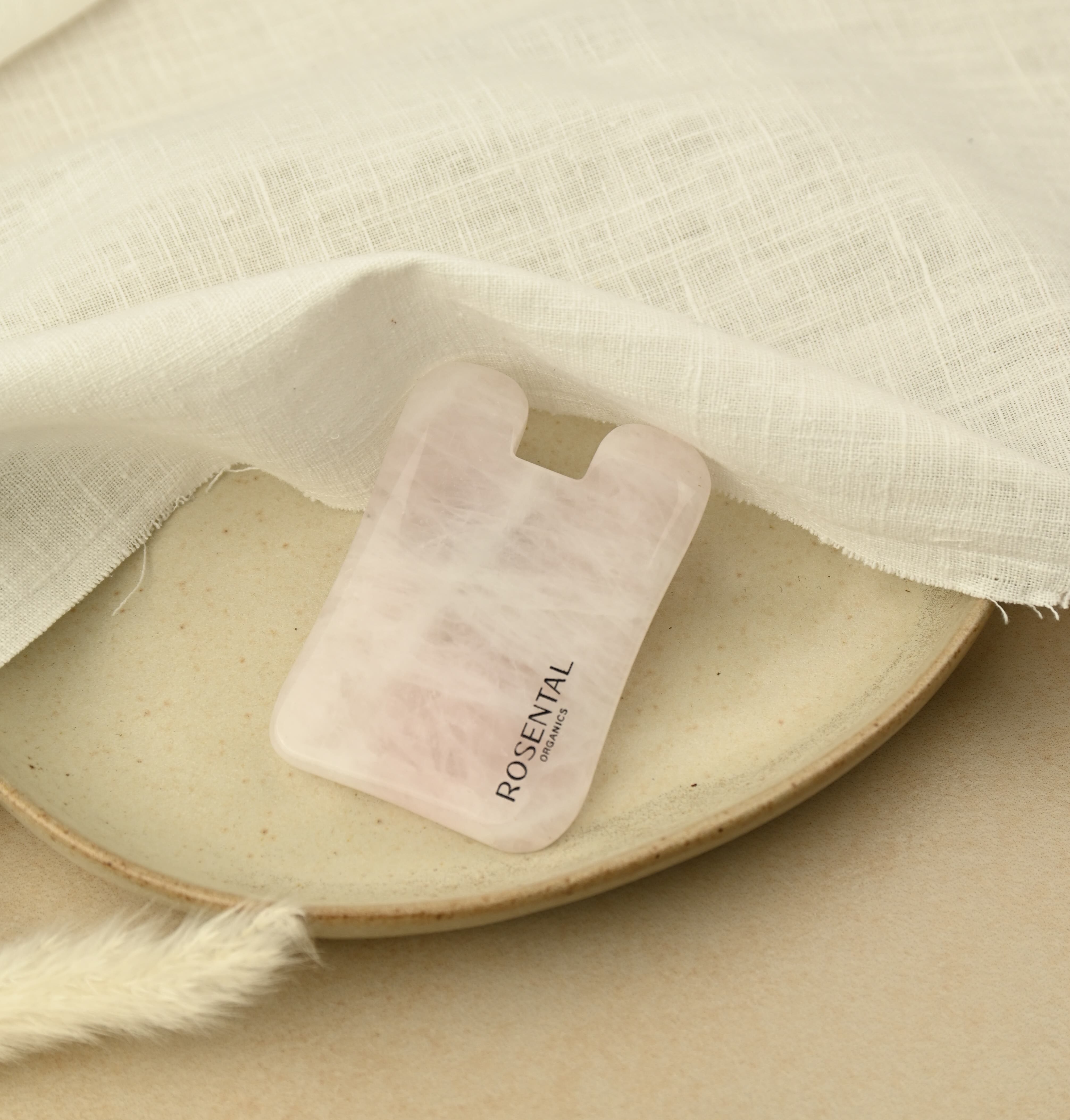 Rose Quartz Gua Sha | Natural beauty tools