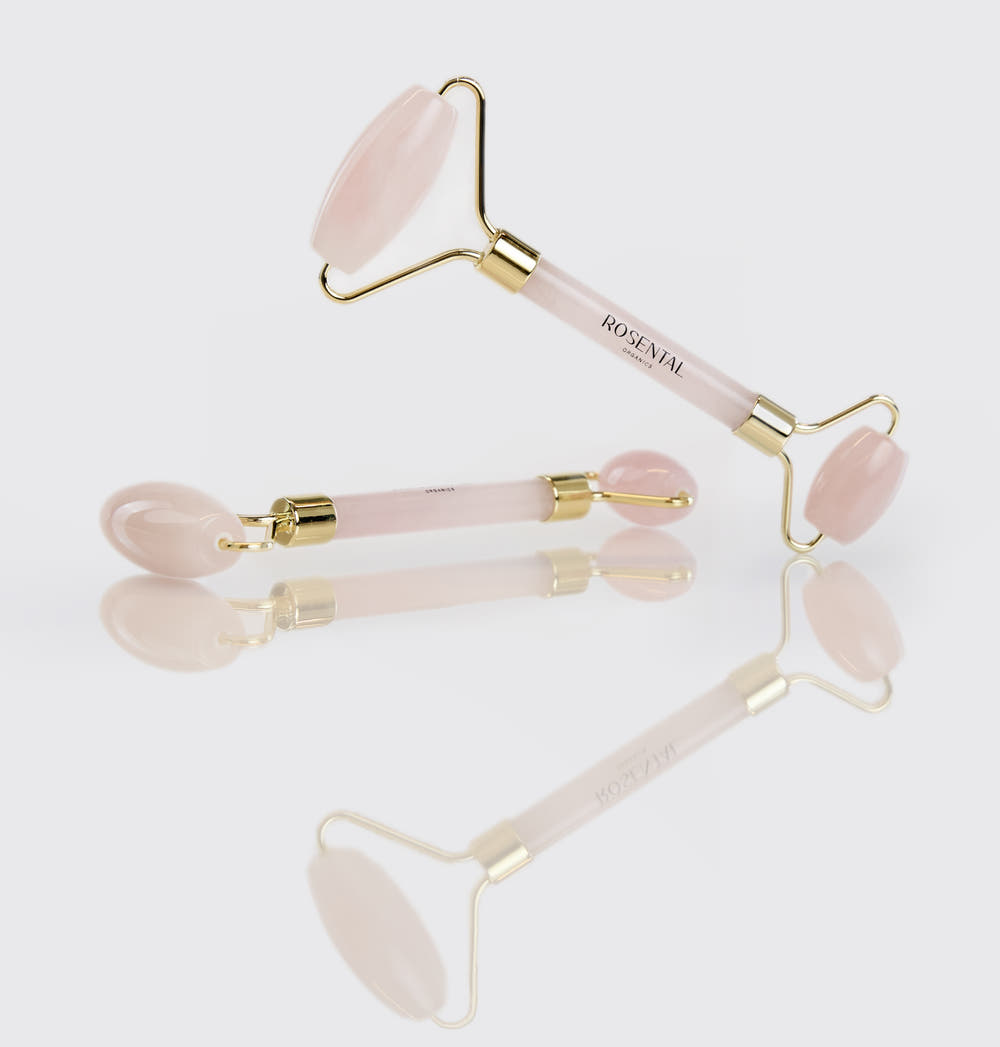 Rose Quartz Roller | Natural beauty tool