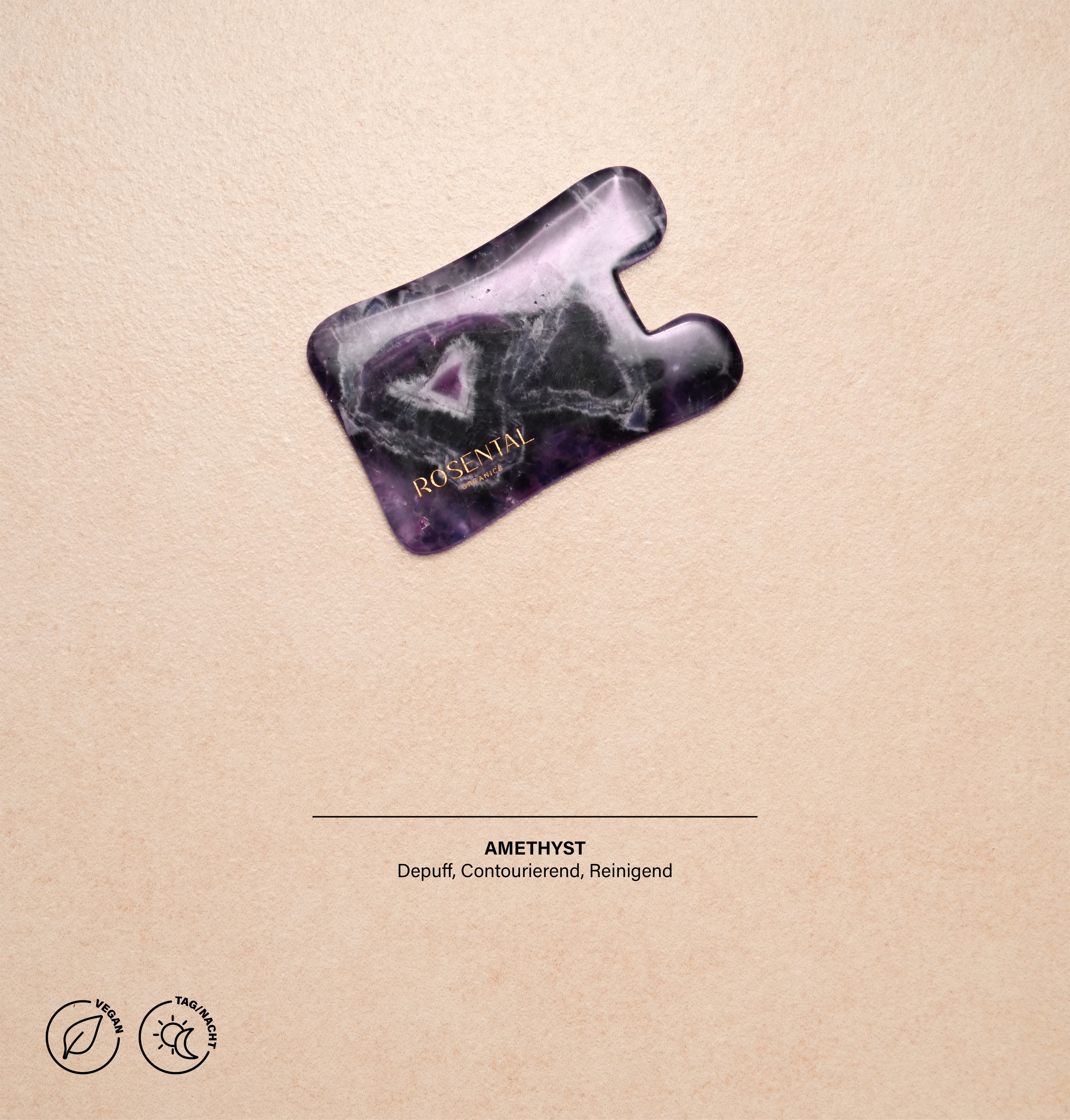 Amethyst Gua Sha | Natural beauty tools