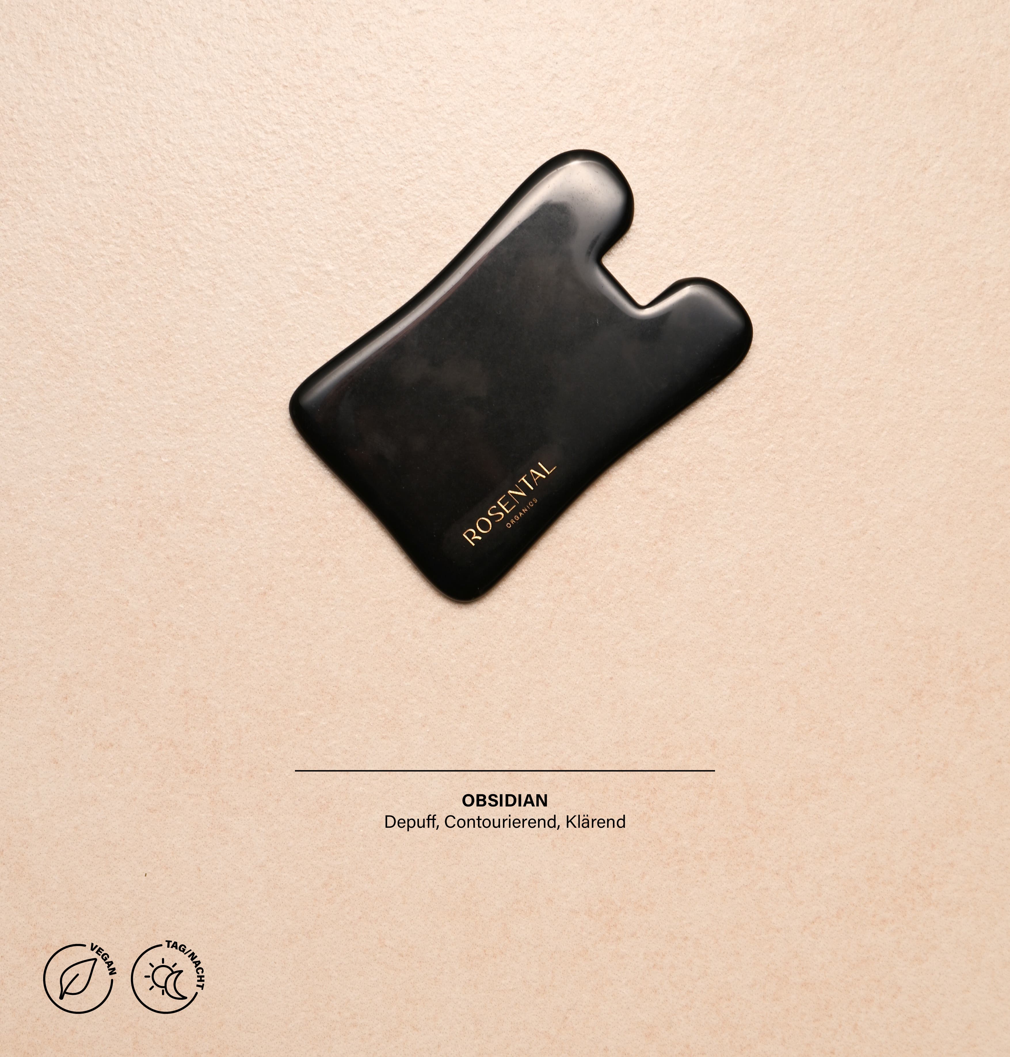 Obsidian Gua Sha